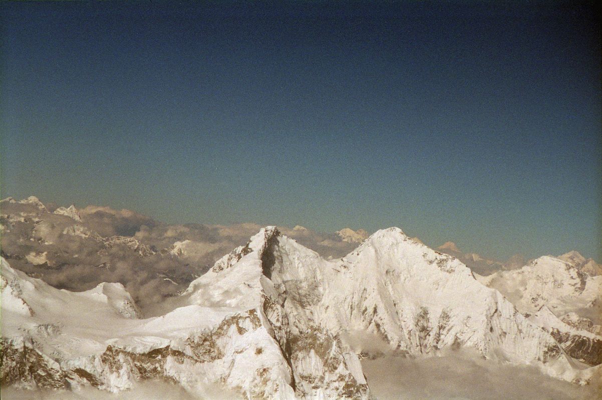 04 Chomolonzo, Lhotse East Face, Everest East Face, Cho Oyu From Lhasa Flight To Kathmandu